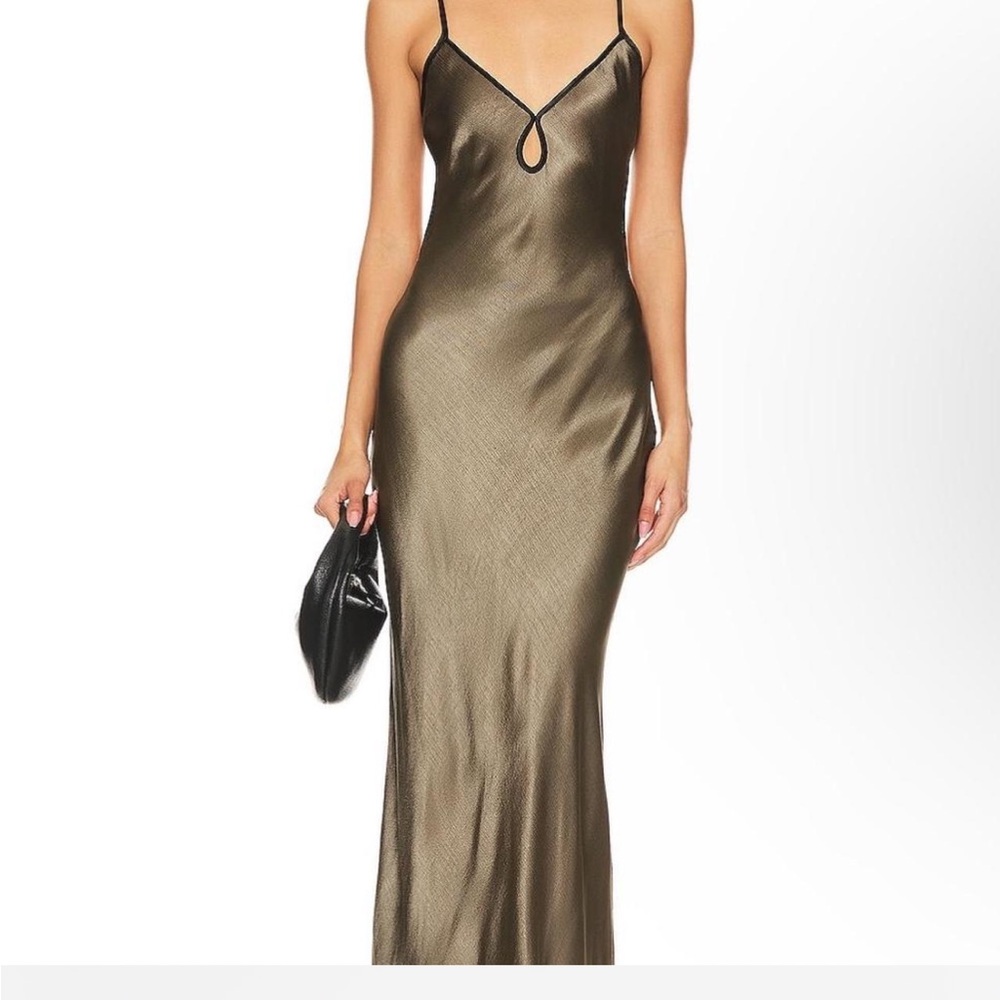Bec & bridge gown cedar